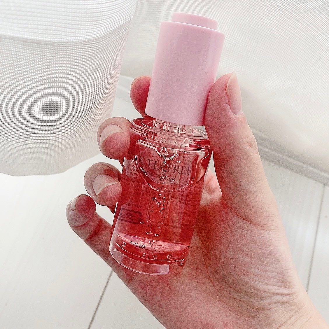 ピンクティーツリーシナジーセラム/APLIN/美容液を使ったクチコミ(2枚目)