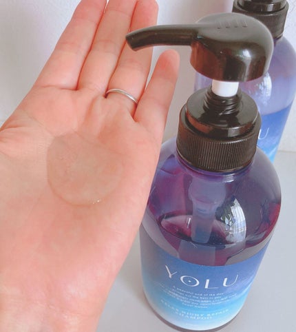 リラックスナイトリペア シャンプー/トリートメント/YOLU/市販シャンプーを使ったクチコミ(3枚目)