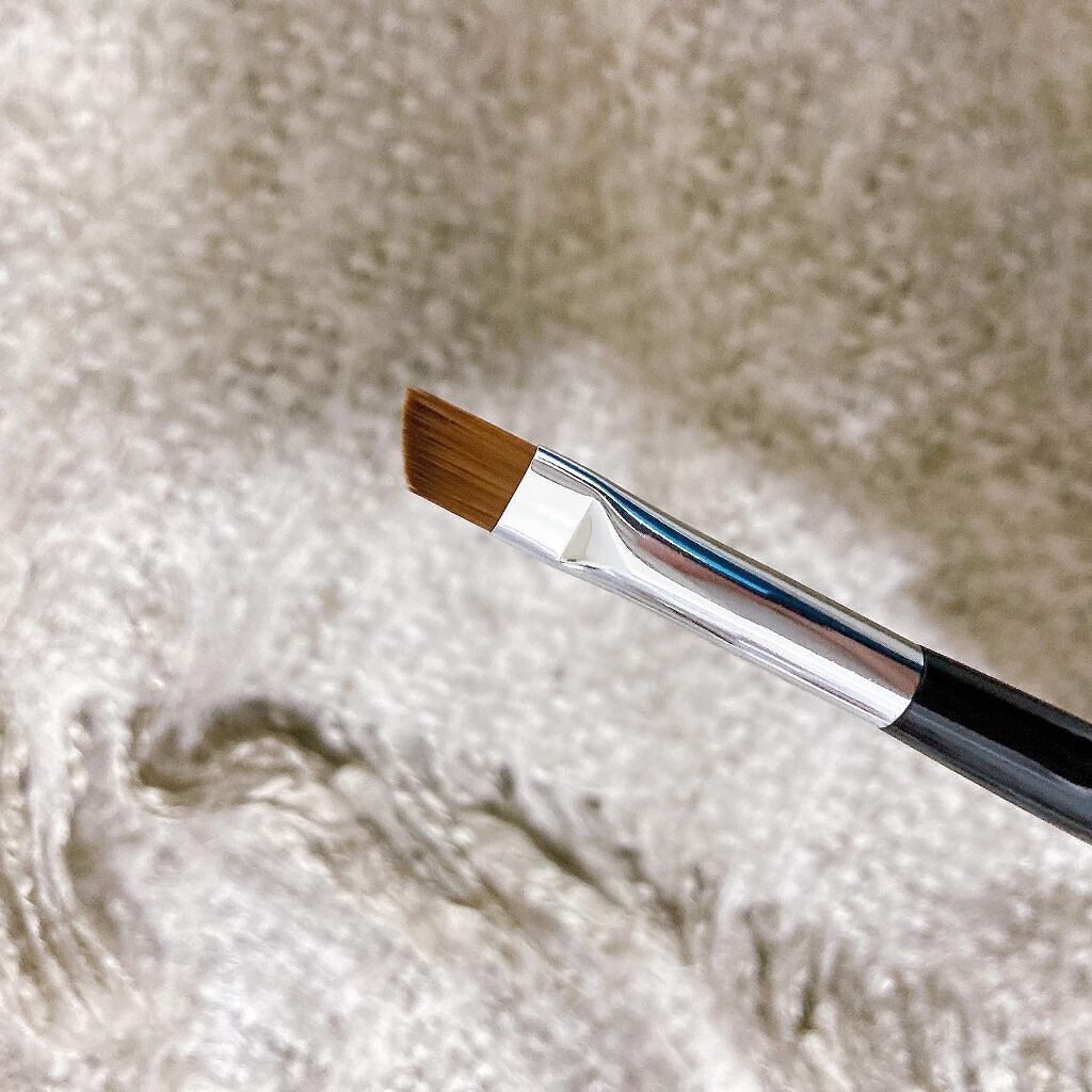 ダブルエンドアイブロウブラシ熊野筆/&be/メイクブラシを使ったクチコミ(2枚目)