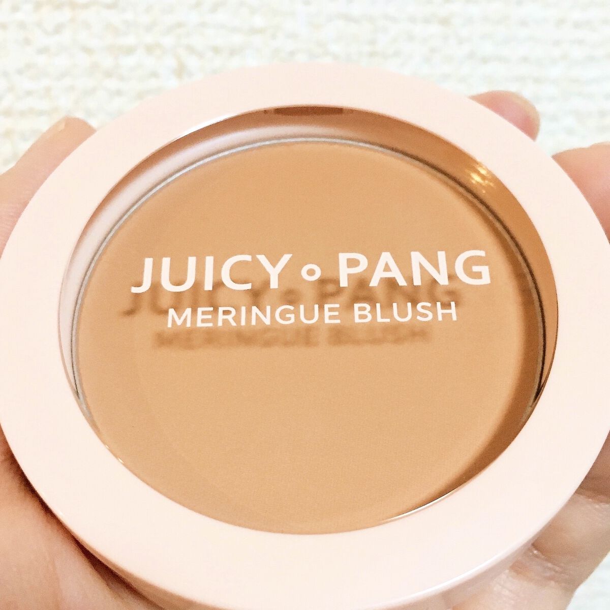 アピュー ジューシーパン メレンゲチーク CR01　アプリコットメレンゲ/A’pieu/パウダーチークを使ったクチコミ（2枚目）