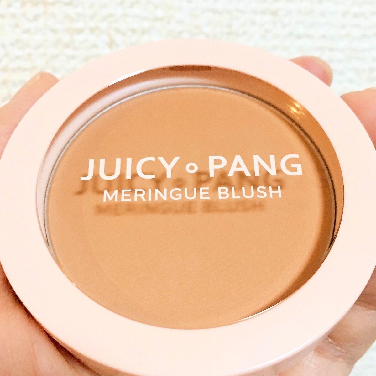 アピュー ジューシーパン メレンゲチーク/A’pieu/パウダーチークを使ったクチコミ(2枚目)