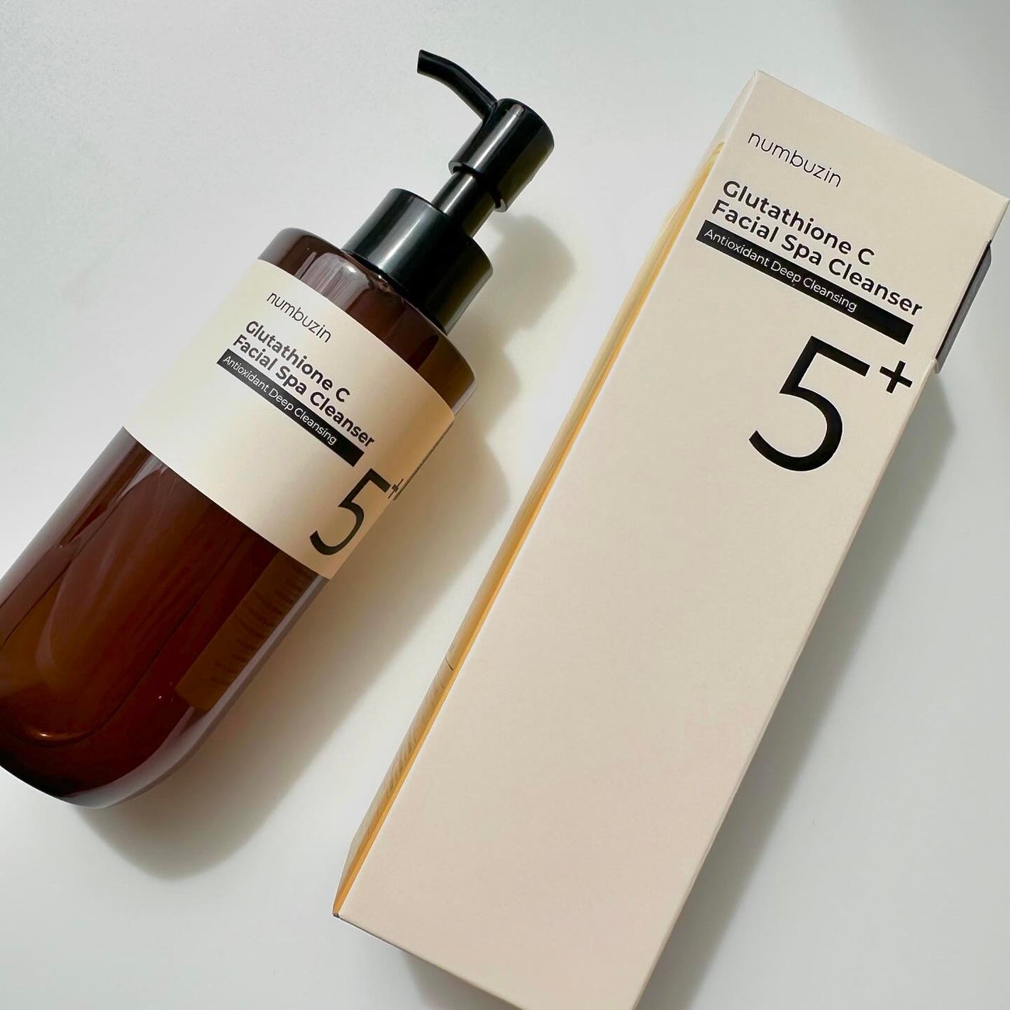 5番 白玉グルタチオンCアロママッサージクレンジング/numbuzin/オイルクレンジングを使ったクチコミ(5枚目)