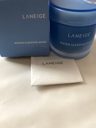 ウォータースリーピングパック/LANEIGE/フェイスクリームを使ったクチコミ（1枚目）