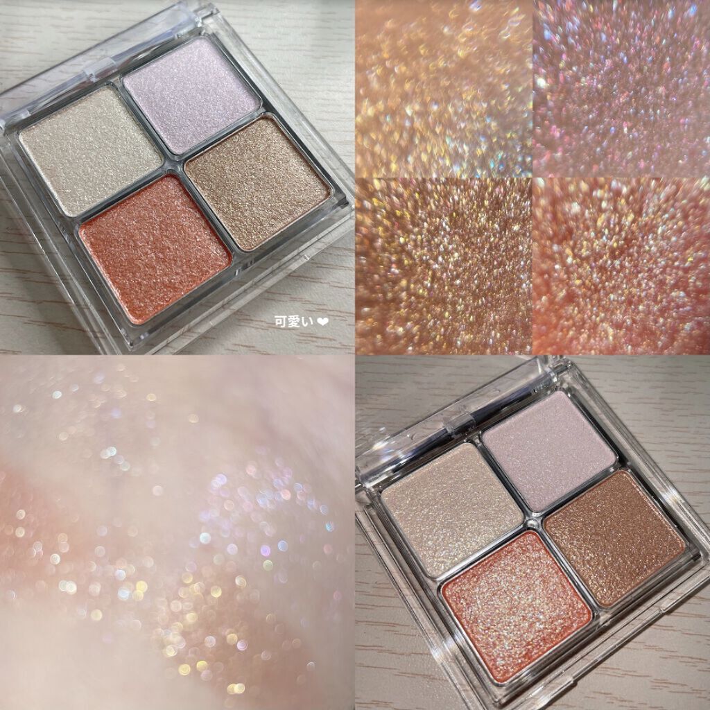 ベターザンアイズ T01 トゥウィンキラ/rom&nd/アイシャドウパレットを使ったクチコミ（3枚目）