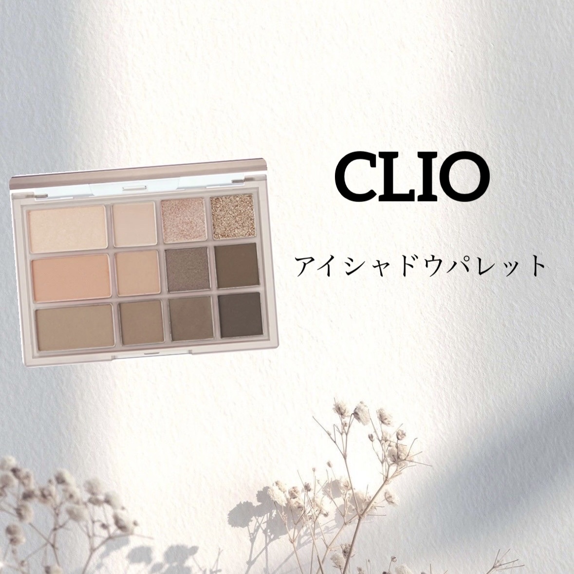 シェード アンド シャドウ パレット 01 SHADOW GALLERY/CLIO/アイシャドウパレットを使ったクチコミ（1枚目）