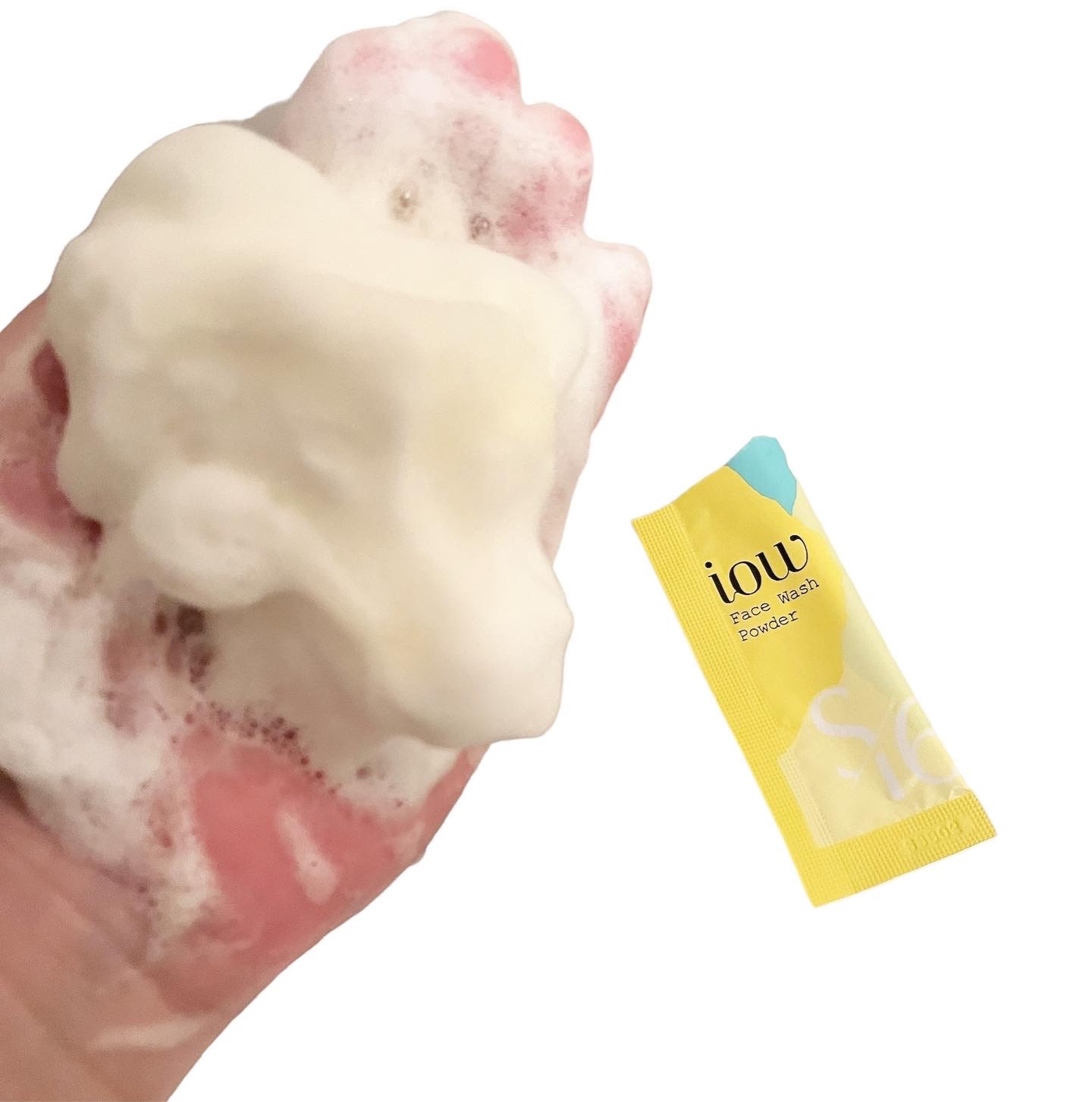 SF洗顔パウダー/iow/洗顔パウダーを使ったクチコミ（3枚目）