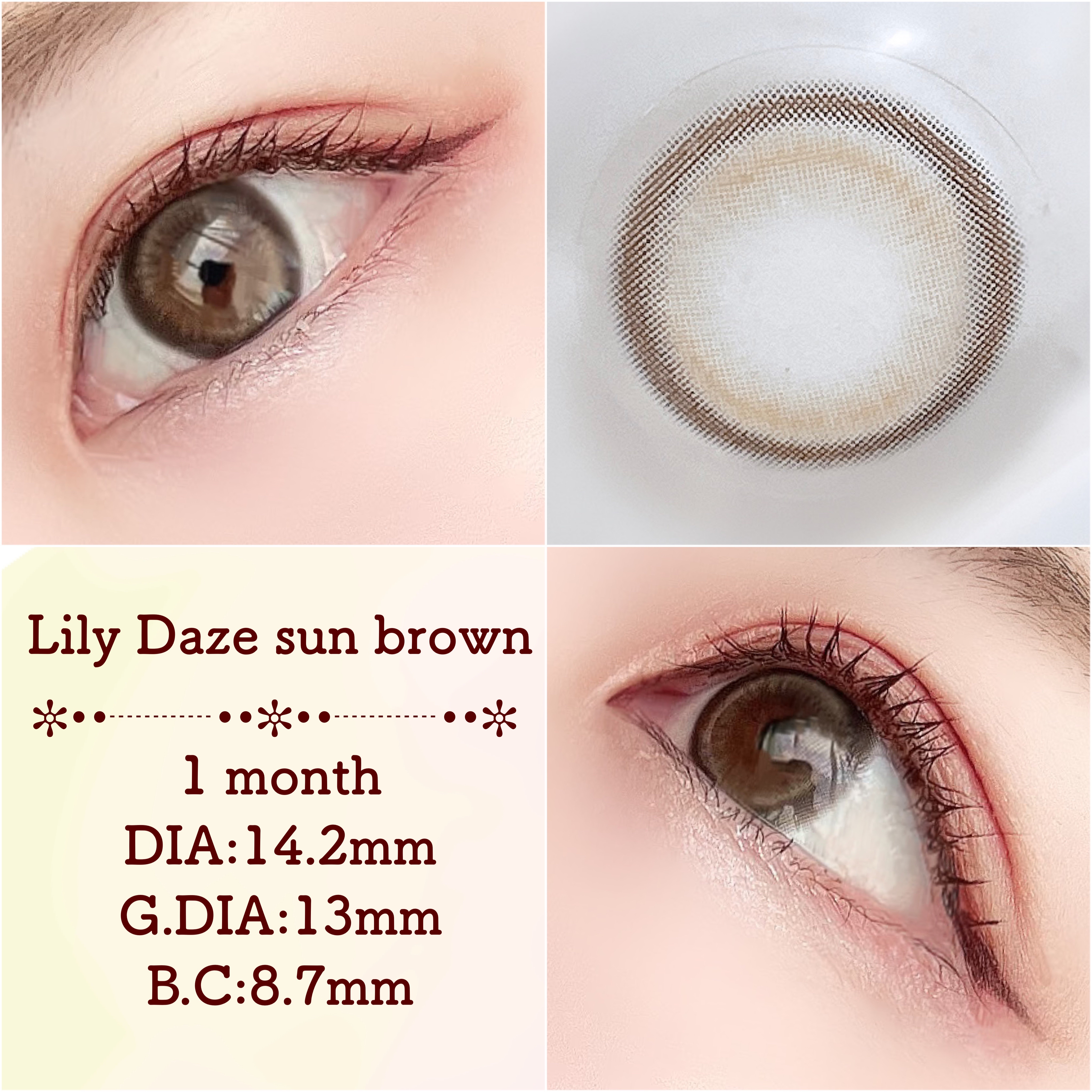 Lily Daze/chuu LENS/ワンデー（１DAY）カラコンを使ったクチコミ（2枚目）