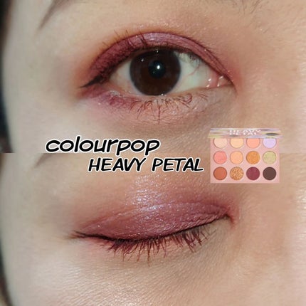 HEAVY PETAL/ColourPop/アイシャドウパレットを使ったクチコミ(1枚目)