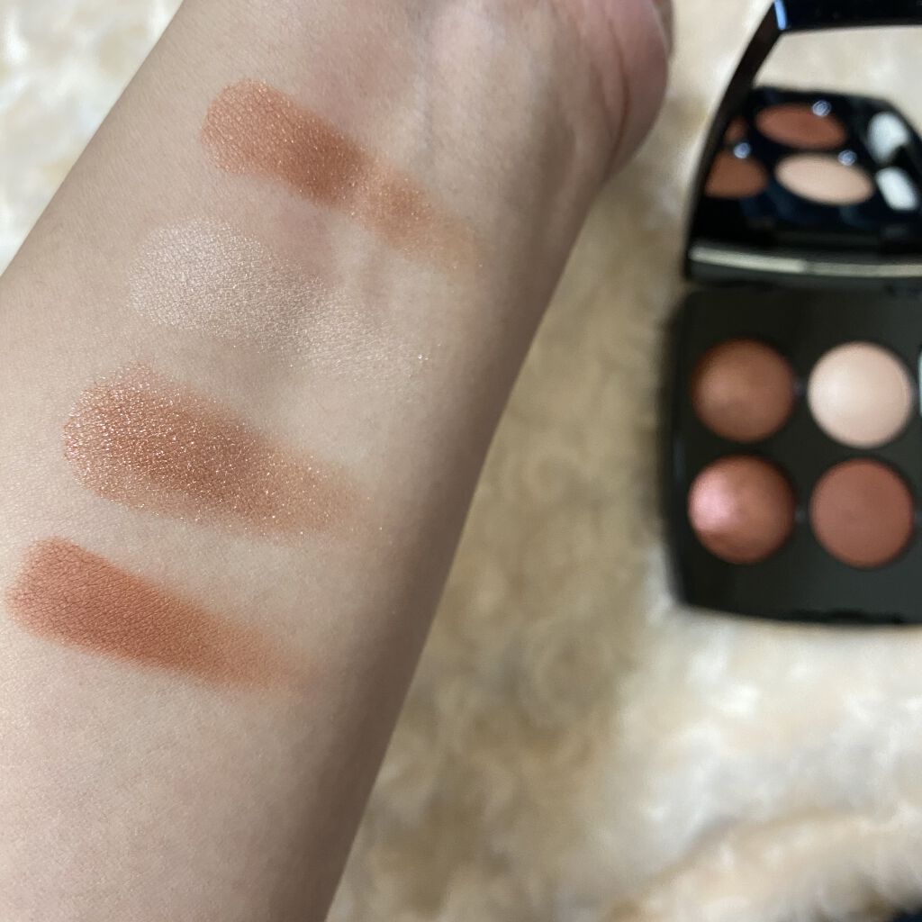 レ キャトル オンブル/CHANEL/アイシャドウパレットを使ったクチコミ（3枚目）