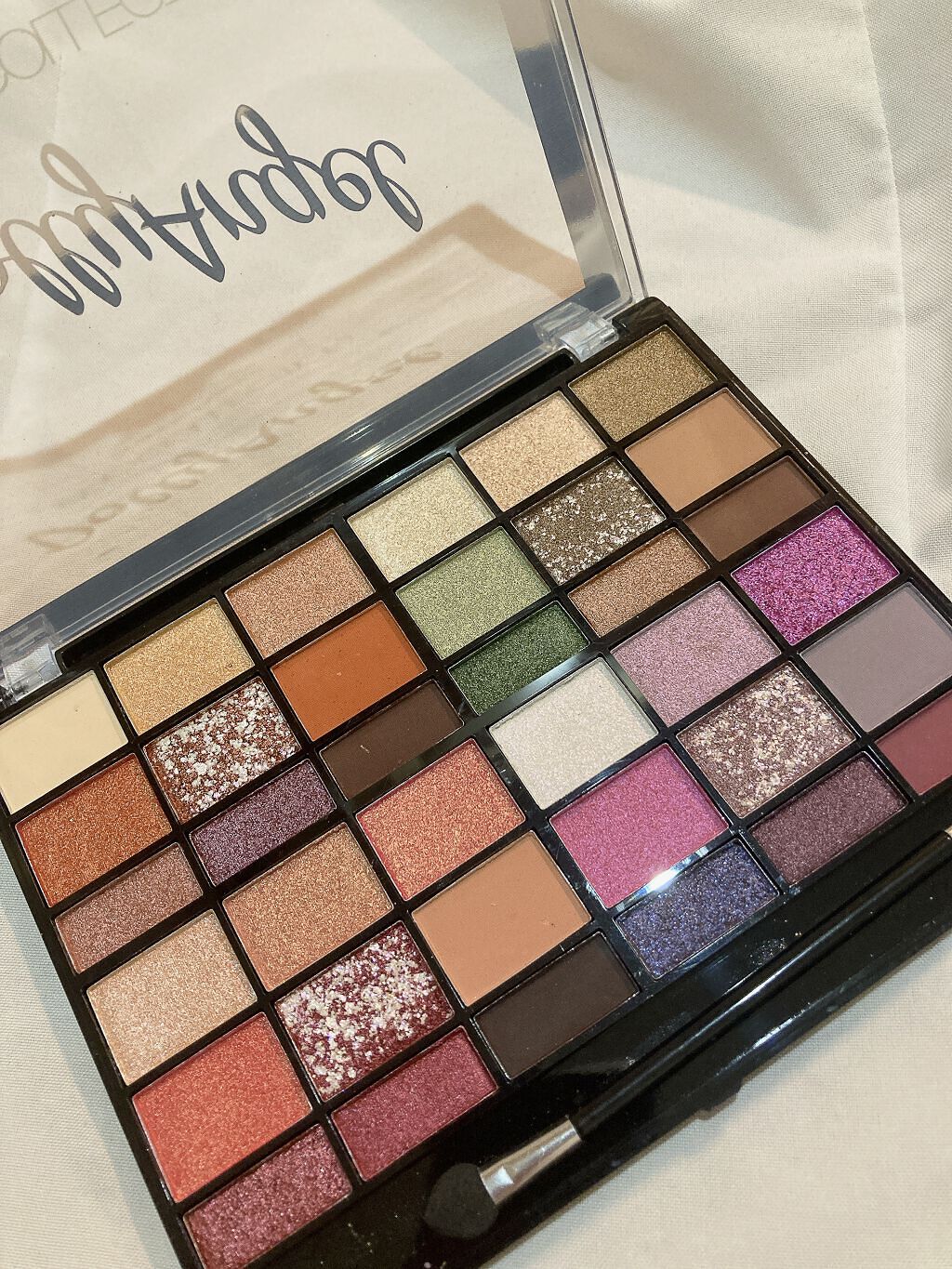 プロコレクション36カラー/Dolly Angel/アイシャドウパレットを使ったクチコミ（2枚目）