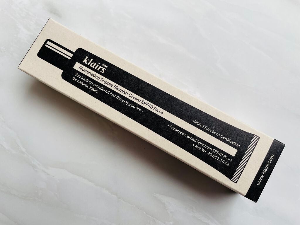 イルミネーティングサプルブレミッシュクリーム(40ml)/Klairs/化粧下地を使ったクチコミ(3枚目)