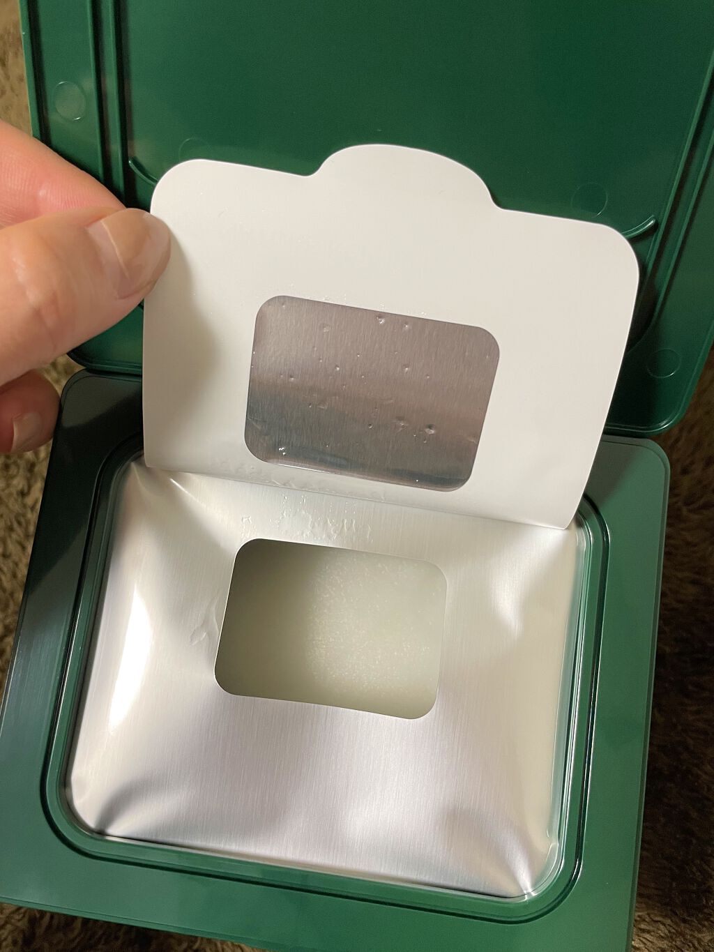 グリーンダーマCICA デイリーシートマスク/ネイチャーリパブリック/シートマスク・パックを使ったクチコミ（3枚目）