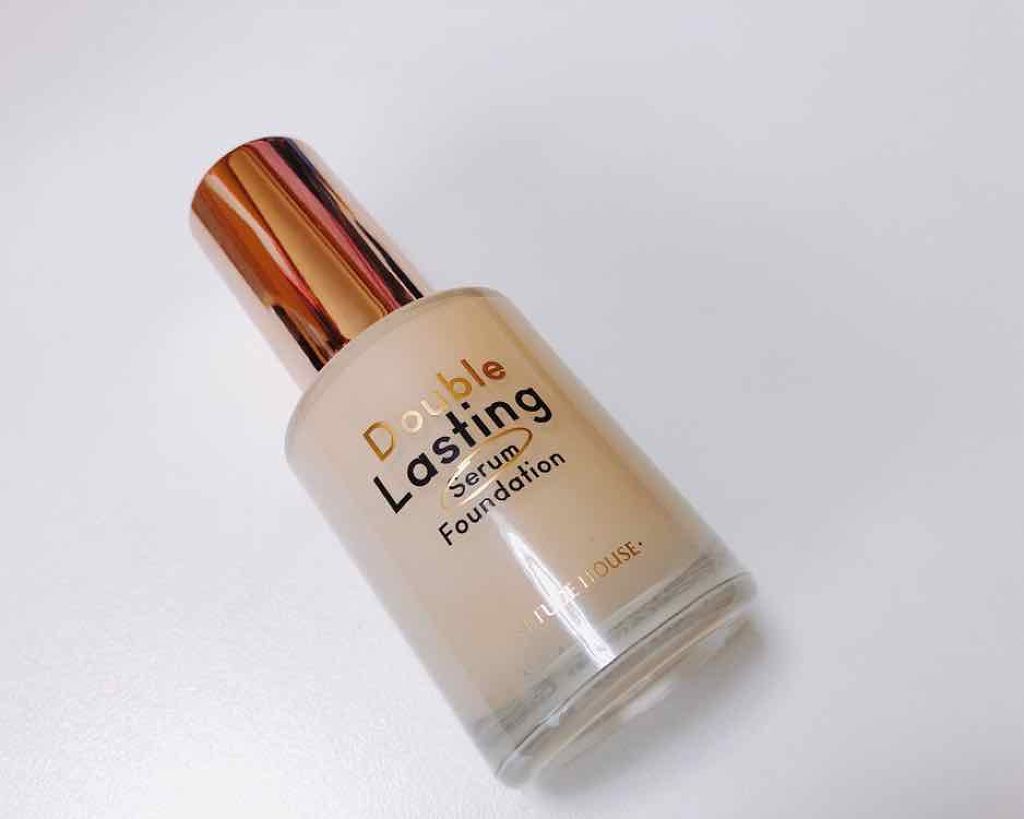 ダブルラスティング セラムファンデーション/ETUDE/リキッドファンデーションを使ったクチコミ(3枚目)