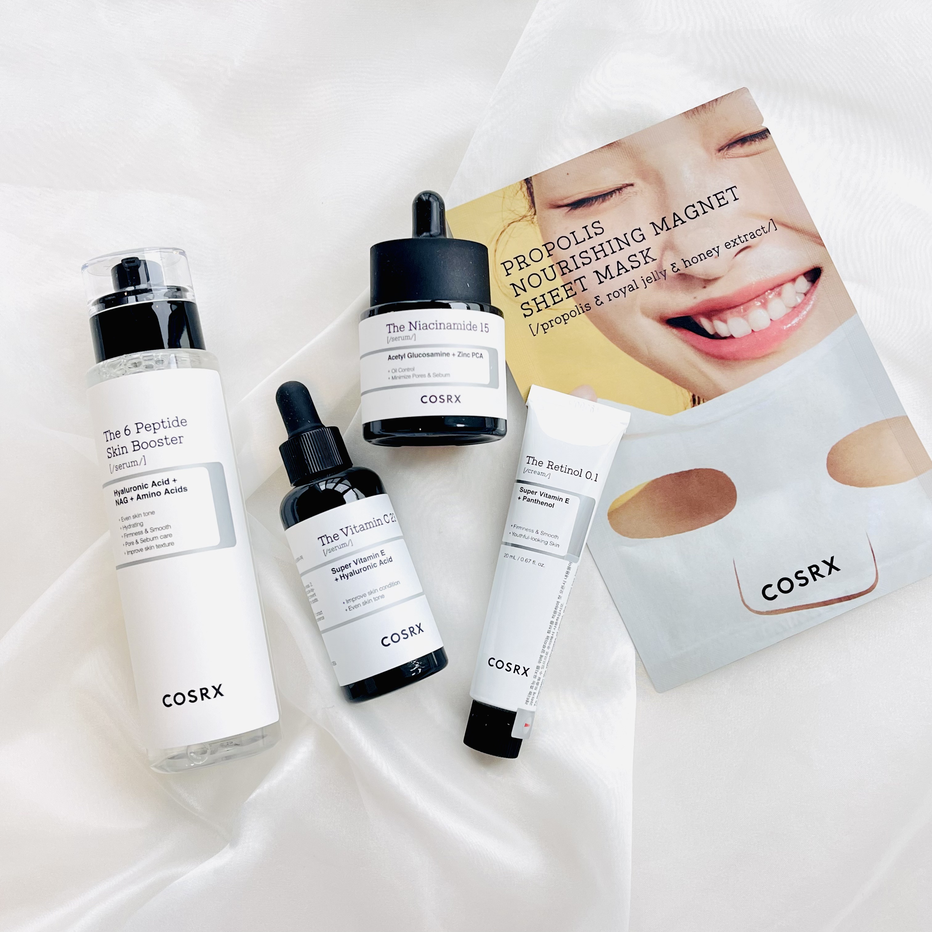 フルフィットプロポリスナリシングマグネットシートマスク /COSRX/シートマスク・パックを使ったクチコミ（1枚目）