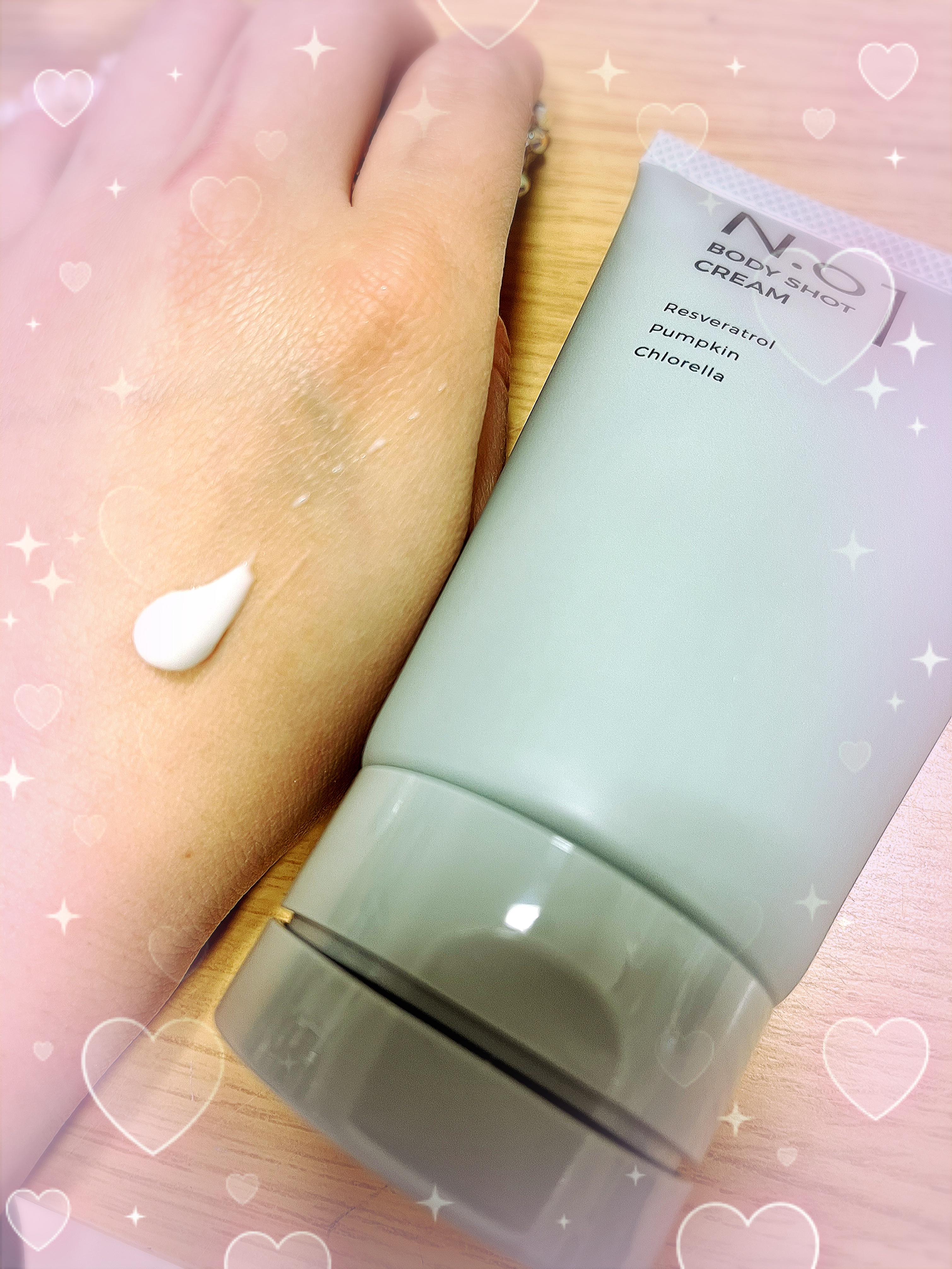 N.01 BODY SHOT CREAM/コジット/ボディクリームを使ったクチコミ（2枚目）