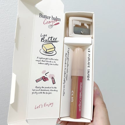 バター バーム クレヨン/CLIO/口紅を使ったクチコミ(5枚目)