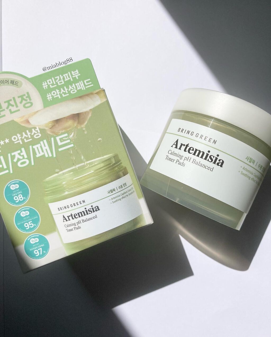 カワラヨモギトナーパッド/BRING GREEN/トナーパッドを使ったクチコミ（3枚目）