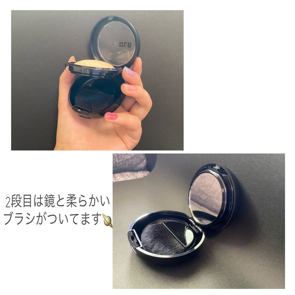 マーブルハイライター MH-1・ヴィーナスグロウ/LB/パウダーチークを使ったクチコミ（2枚目）