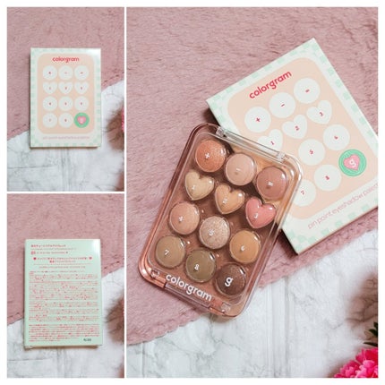 目元チュートリアルアイパレット/Colorgram/アイシャドウパレットを使ったクチコミ(2枚目)