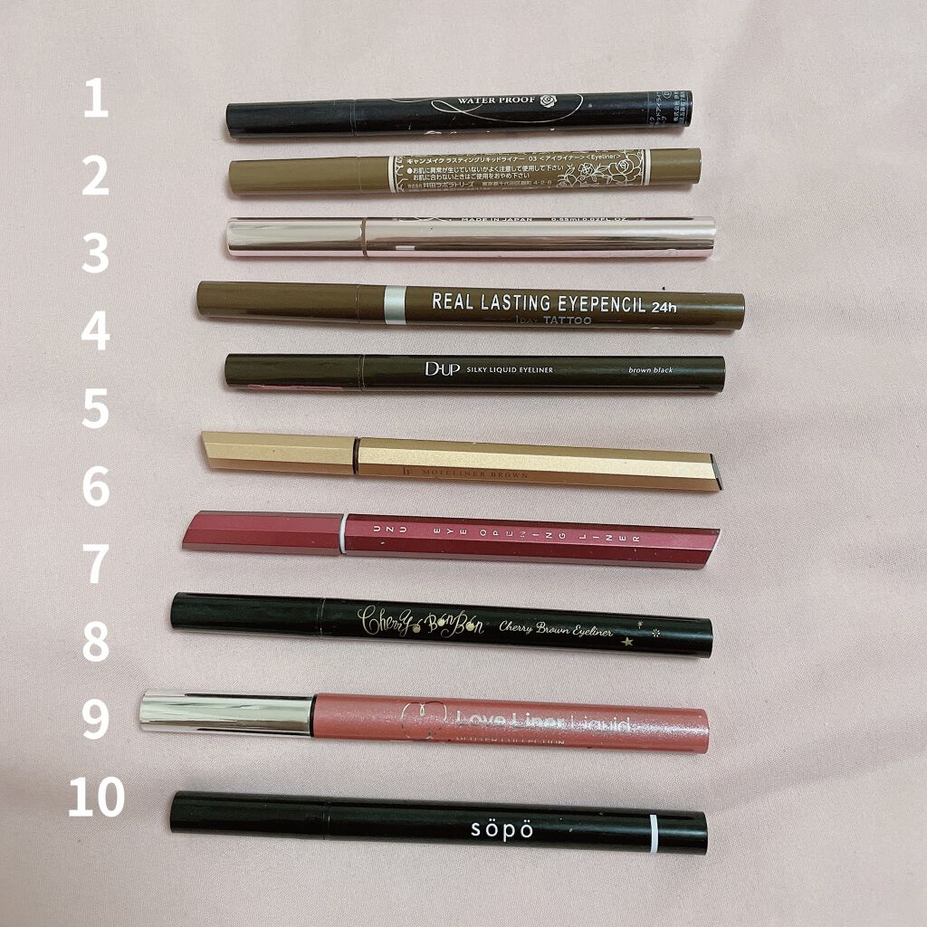 EYE OPENING LINER/UZU BY FLOWFUSHI/リキッドアイライナーを使ったクチコミ（2枚目）