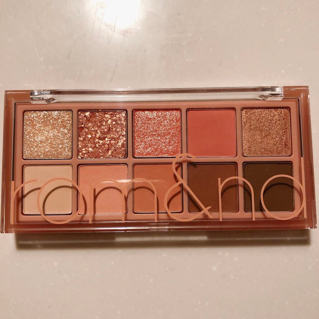 ベターザンパレット/rom&nd/アイシャドウパレットを使ったクチコミ(1枚目)