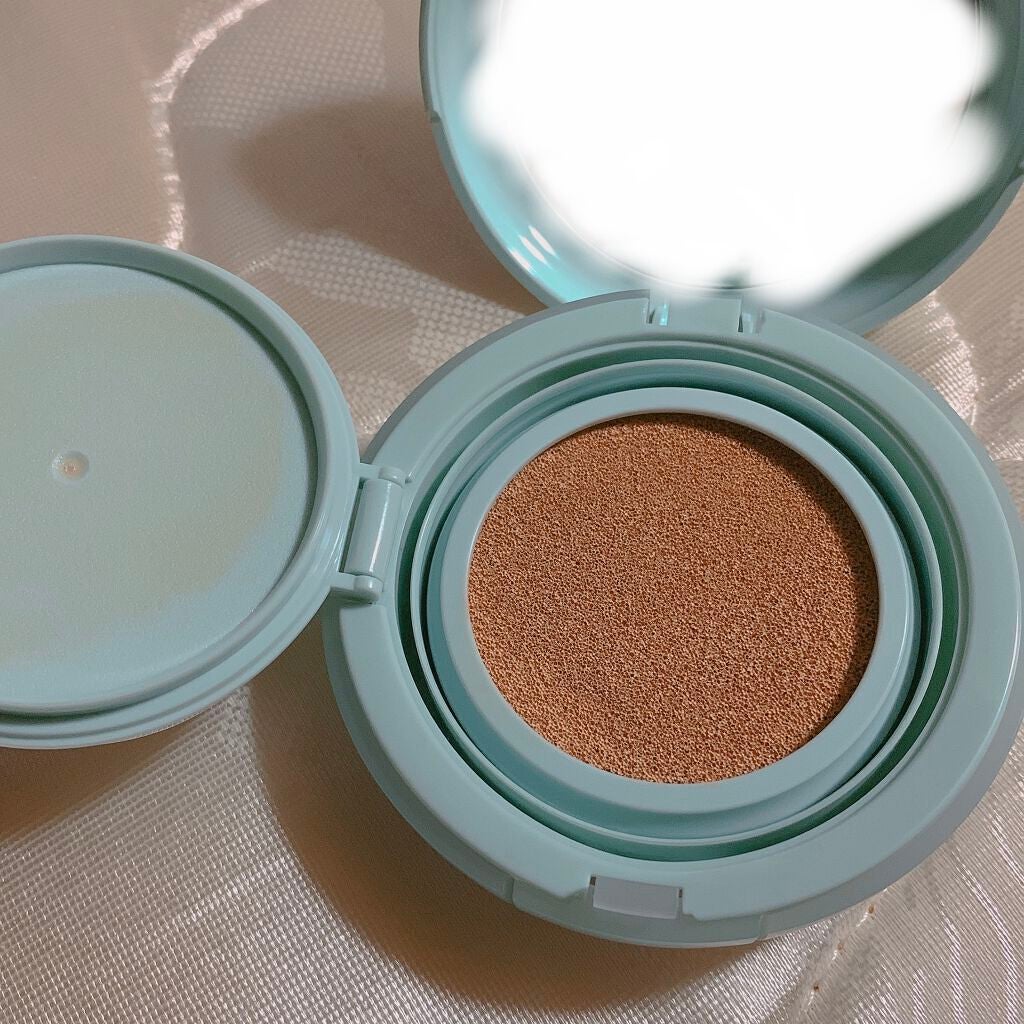 ノーセバム パウダー クッション/innisfree/クッションファンデーションを使ったクチコミ(2枚目)