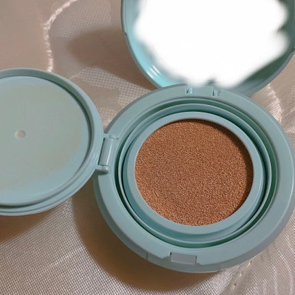 ノーセバム パウダー クッション/innisfree/クッションファンデーションを使ったクチコミ(2枚目)