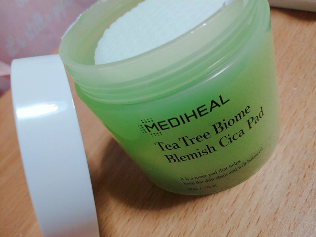 ティーツリーバイオームブレミッシュシカパッド/MEDIHEAL/トナーパッドを使ったクチコミ（1枚目）