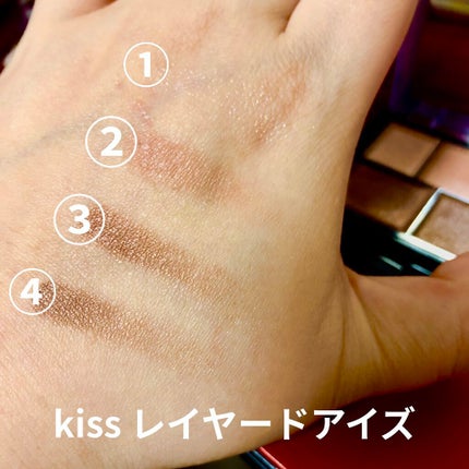 ショコラスウィート アイズ/リンメル ロンドン/アイシャドウパレットを使ったクチコミ(5枚目)