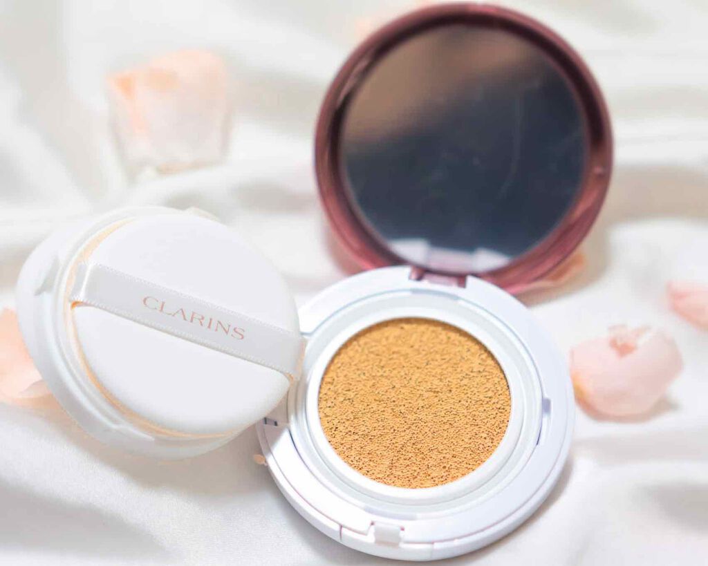 ブライトプラス ブライトニング クッションファンデーション/CLARINS/クッションファンデーションを使ったクチコミ(1枚目)