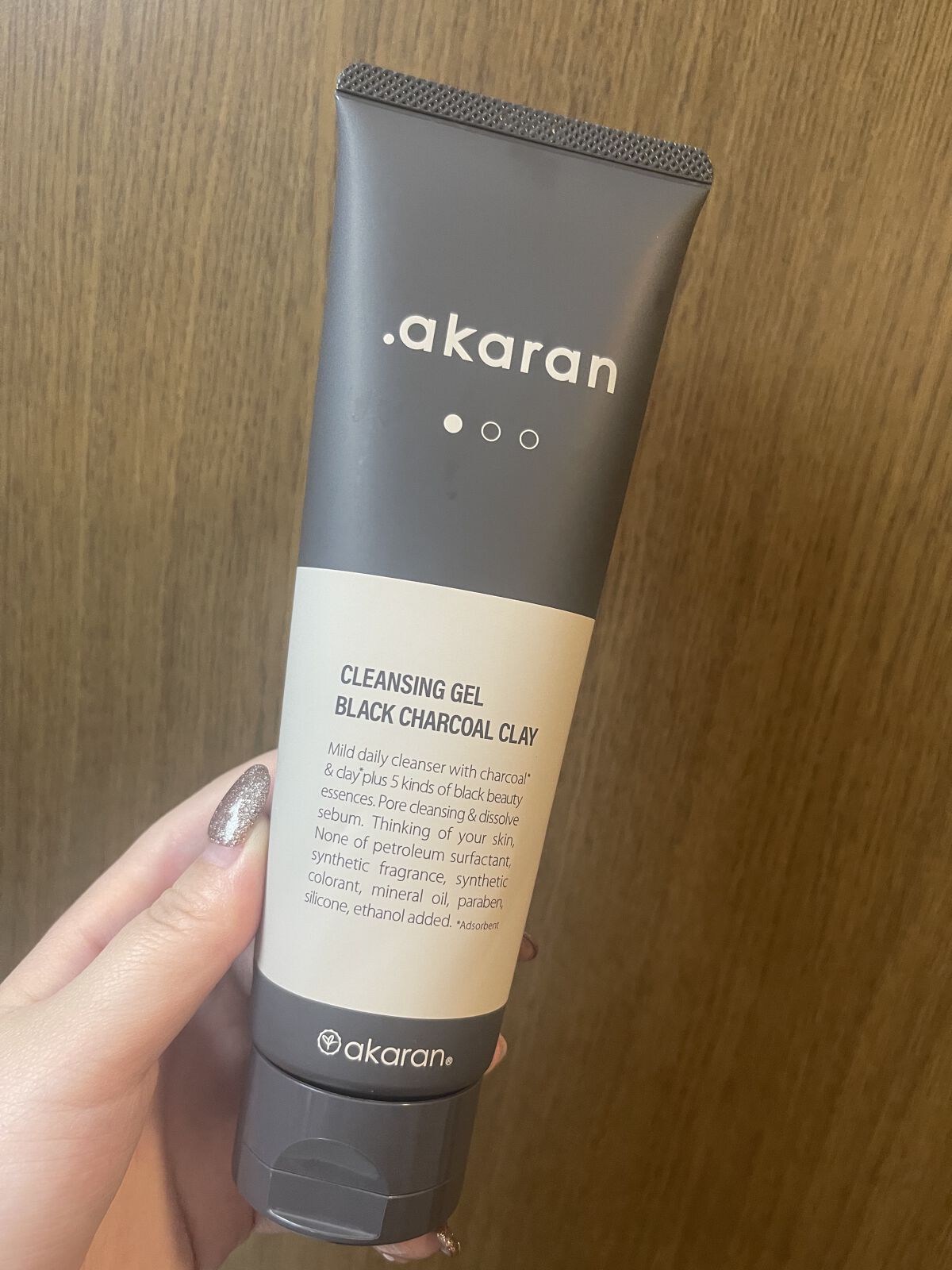 ブラックジェルクレンジング/.akaran/クレンジングジェルを使ったクチコミ（1枚目）