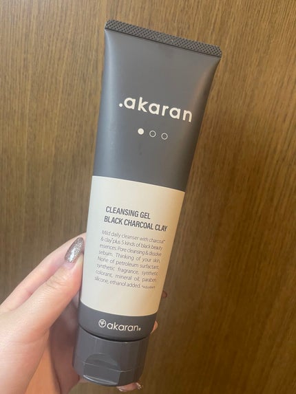 ブラックジェルクレンジング/.akaran/クレンジングジェルを使ったクチコミ(1枚目)