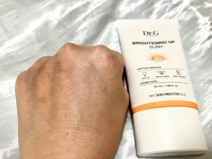 ブライトニングアップサンプラス/Dr.G/日焼け止めクリームを使ったクチコミ(4枚目)