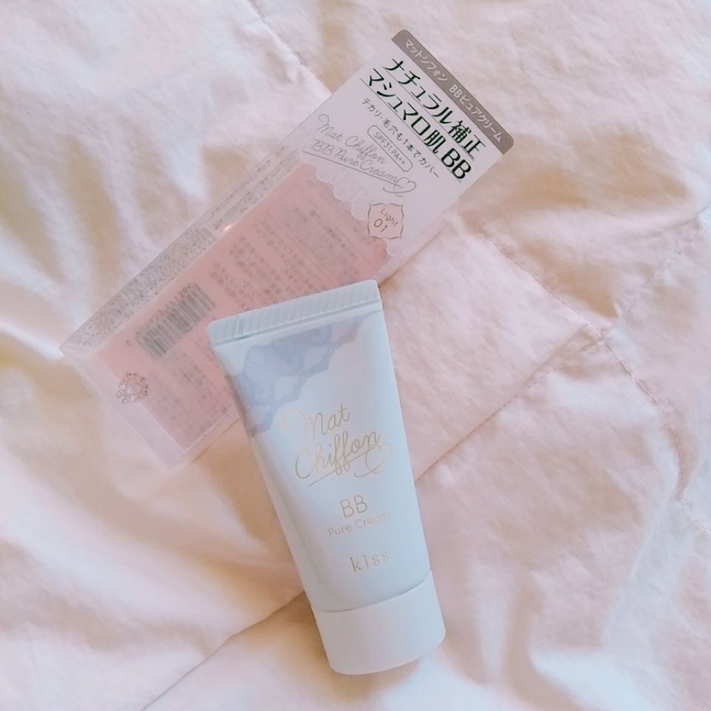 マットシフォン BB ピュアクリーム/KiSS/BBクリームを使ったクチコミ(1枚目)