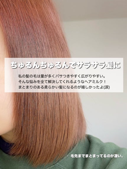エッセンスインヘアミルク/オルビス/ヘアミルクを使ったクチコミ(5枚目)