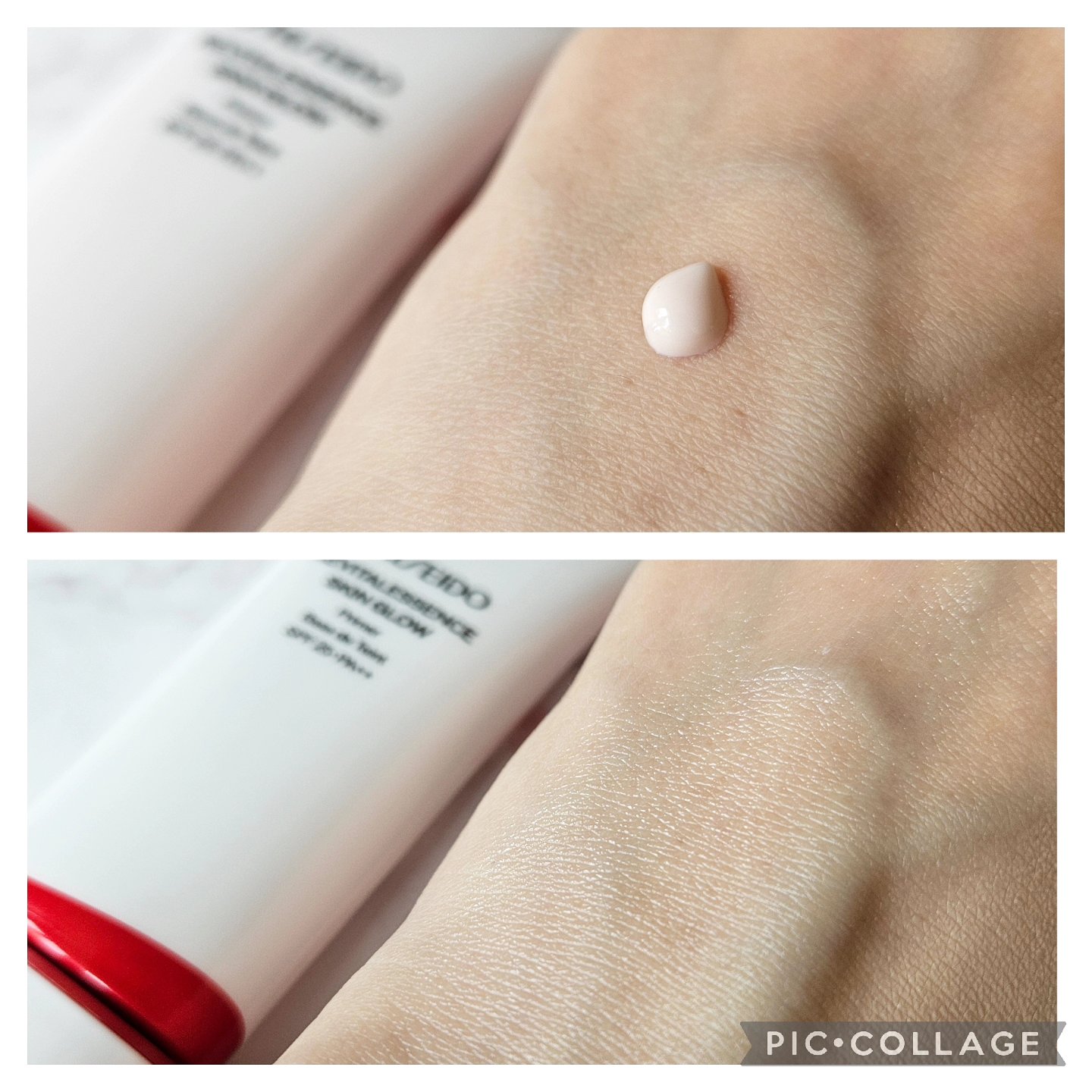 エッセンス スキングロウ ファンデーション/SHISEIDO/リキッドファンデーションを使ったクチコミ（3枚目）