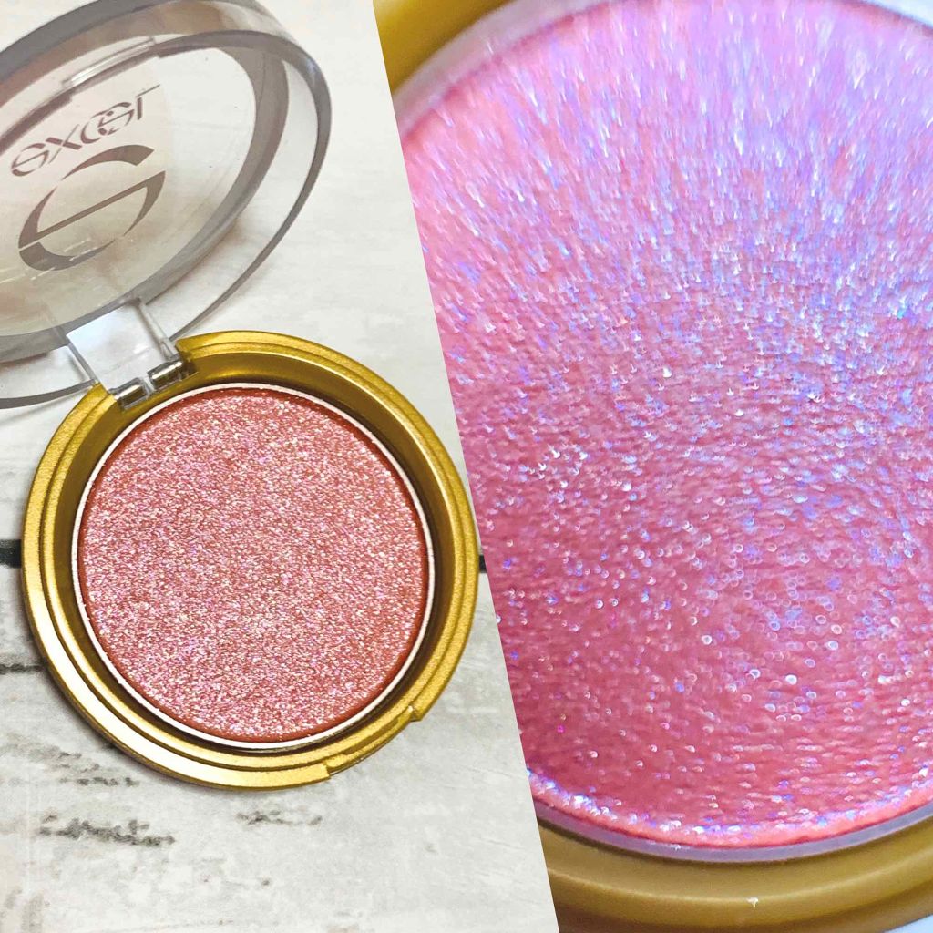 シャイニーシャドウ N/excel/単色アイシャドウを使ったクチコミ（2枚目）