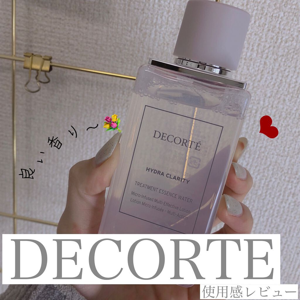 イドラクラリティ 薬用 トリートメント エッセンス ウォーター/DECORTÉ/化粧水を使ったクチコミ(1枚目)