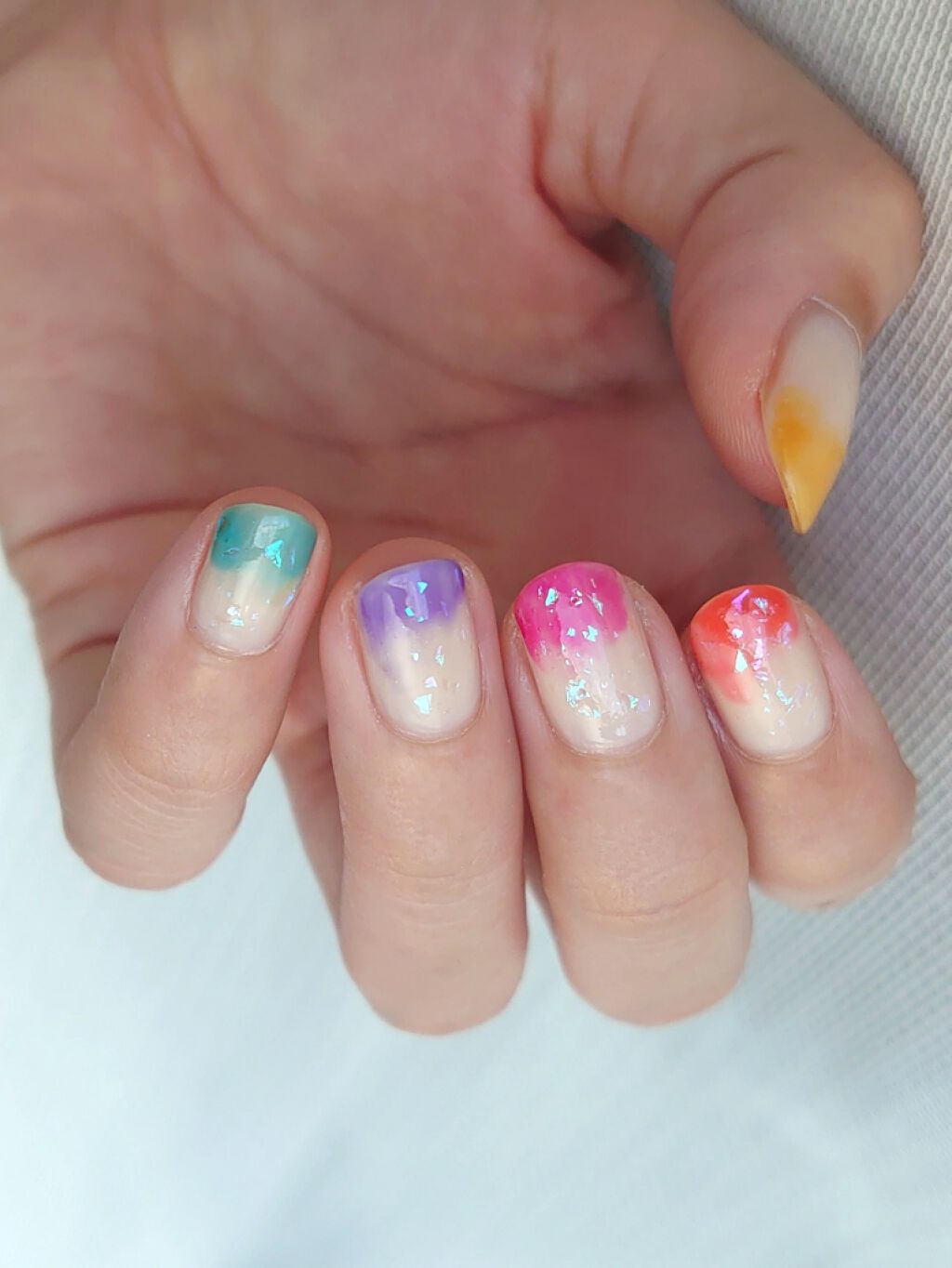 AC クイックドライベース＆ハードナー/AC MAKEUP/ネイルベースコートを使ったクチコミ（1枚目）