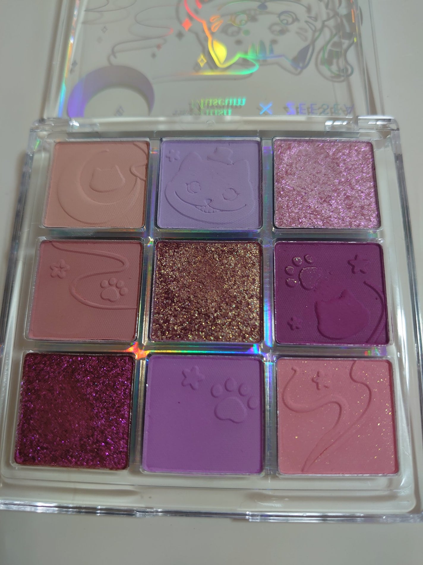 クォーツ 9色アイシャドウパレット(ドリームランドアイシャドウ)/ZEESEA/アイシャドウパレットを使ったクチコミ(2枚目)