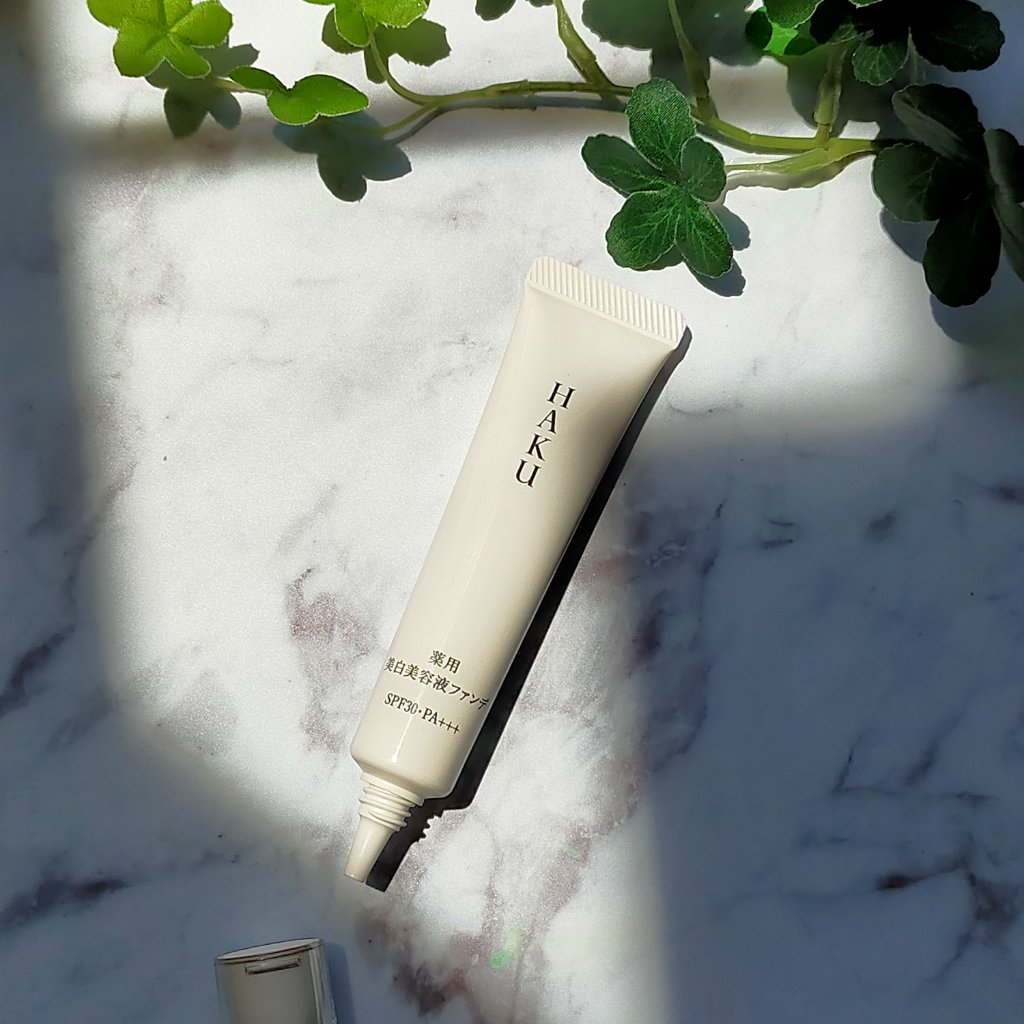 薬用 美白美容液ファンデ（医薬部外品）/HAKU/クリーム・エマルジョンファンデーションを使ったクチコミ（1枚目）