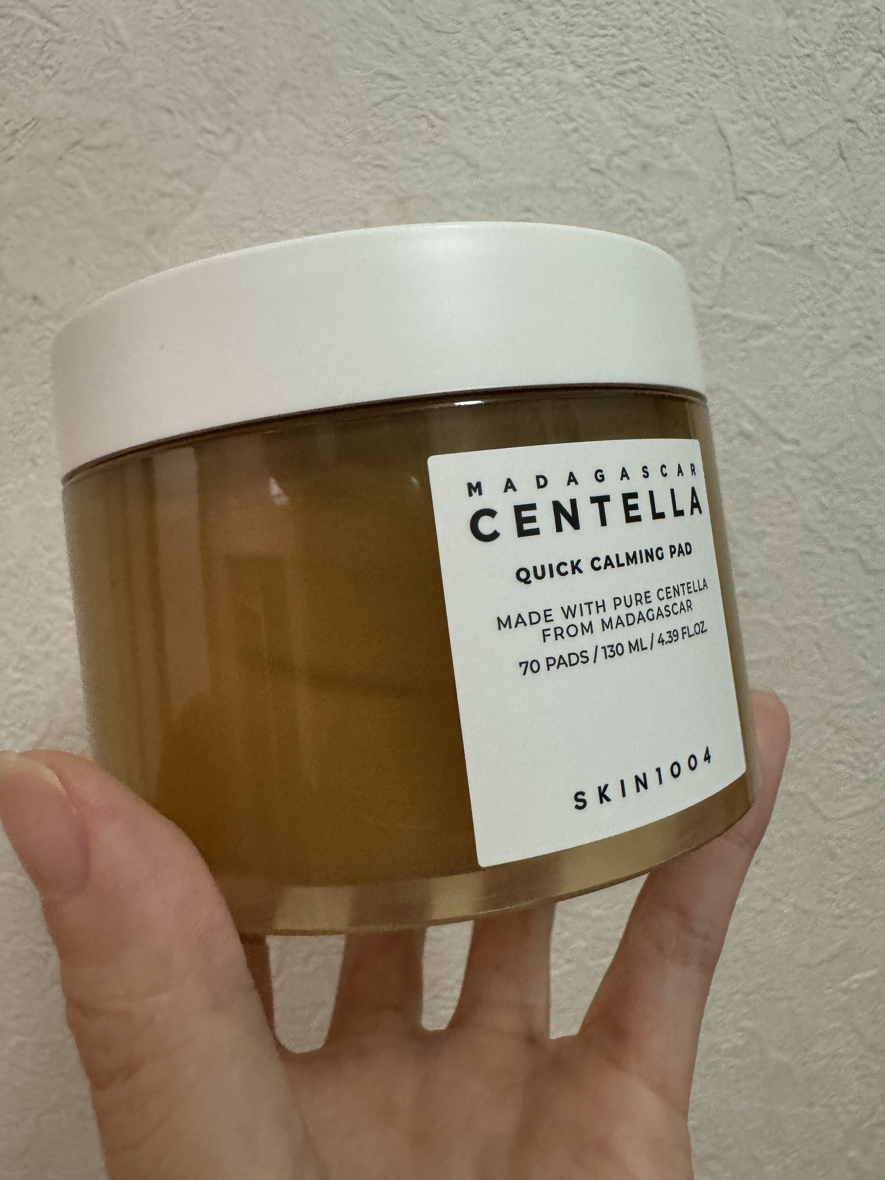 センテラ クイックカーミングパッド/SKIN1004/トナーパッドを使ったクチコミ（1枚目）