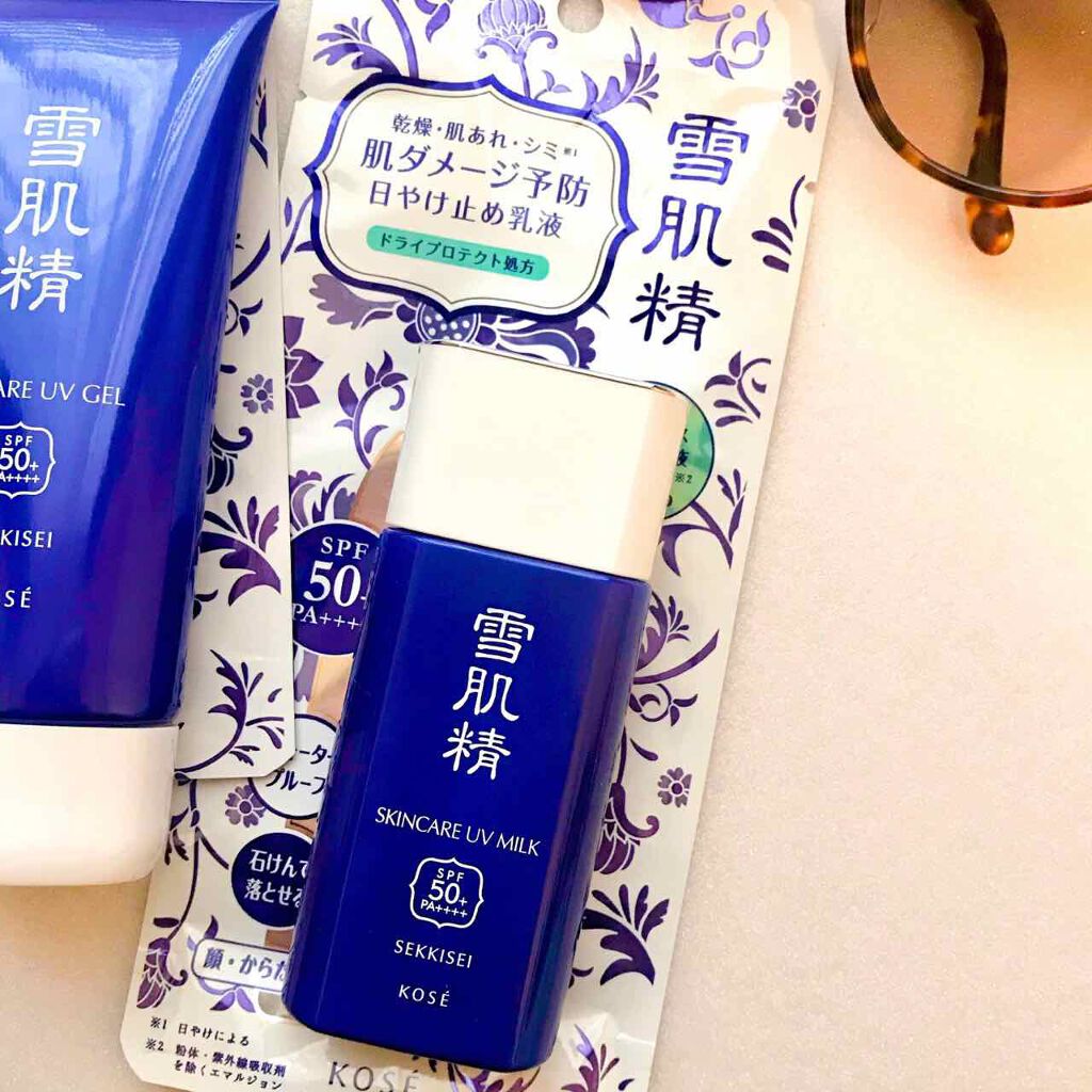 スキンケア UV ミルク/雪肌精/日焼け止めミルクを使ったクチコミ（1枚目）