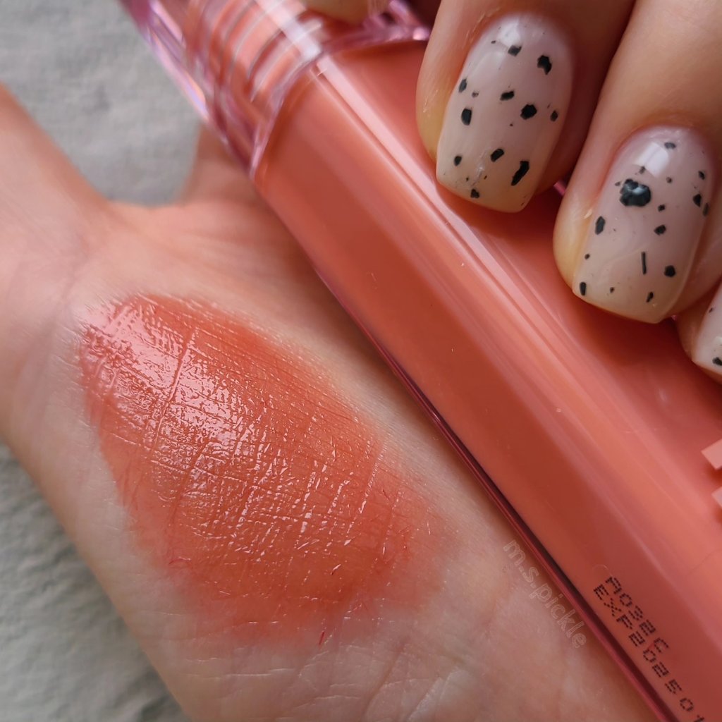 グロウ フィクシングティント ピュアコーラル/ETUDE/リップティントを使ったクチコミ（2枚目）