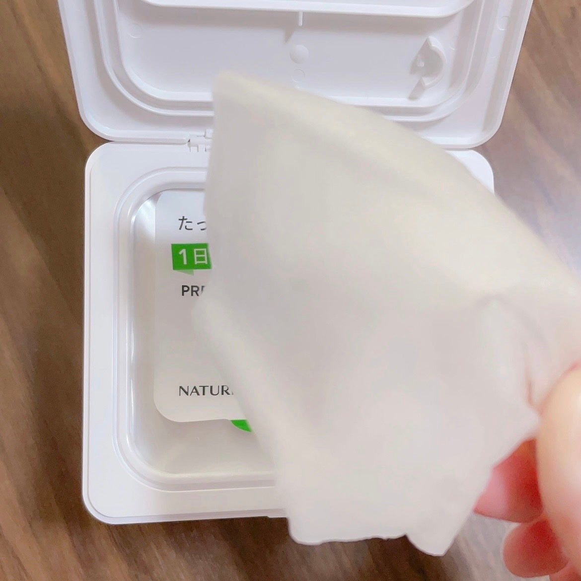 キューブマスク レチノール/ネイチャーリパブリック/シートマスク・パックを使ったクチコミ(3枚目)