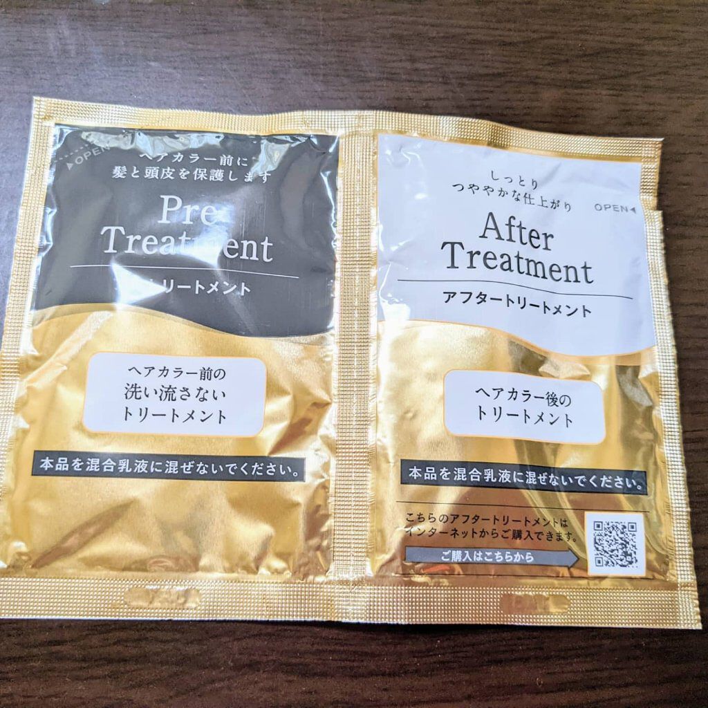 クリアリーカラー (白髪用)  ビターブラウン/クレオディーテ/ヘアカラーを使ったクチコミ（3枚目）