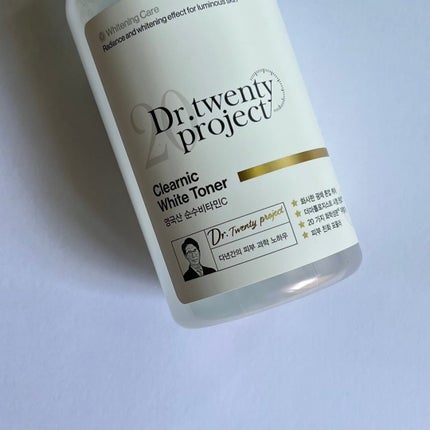 クリアニックホワイトトナー/Dr.Twenty Project/化粧水を使ったクチコミ(1枚目)