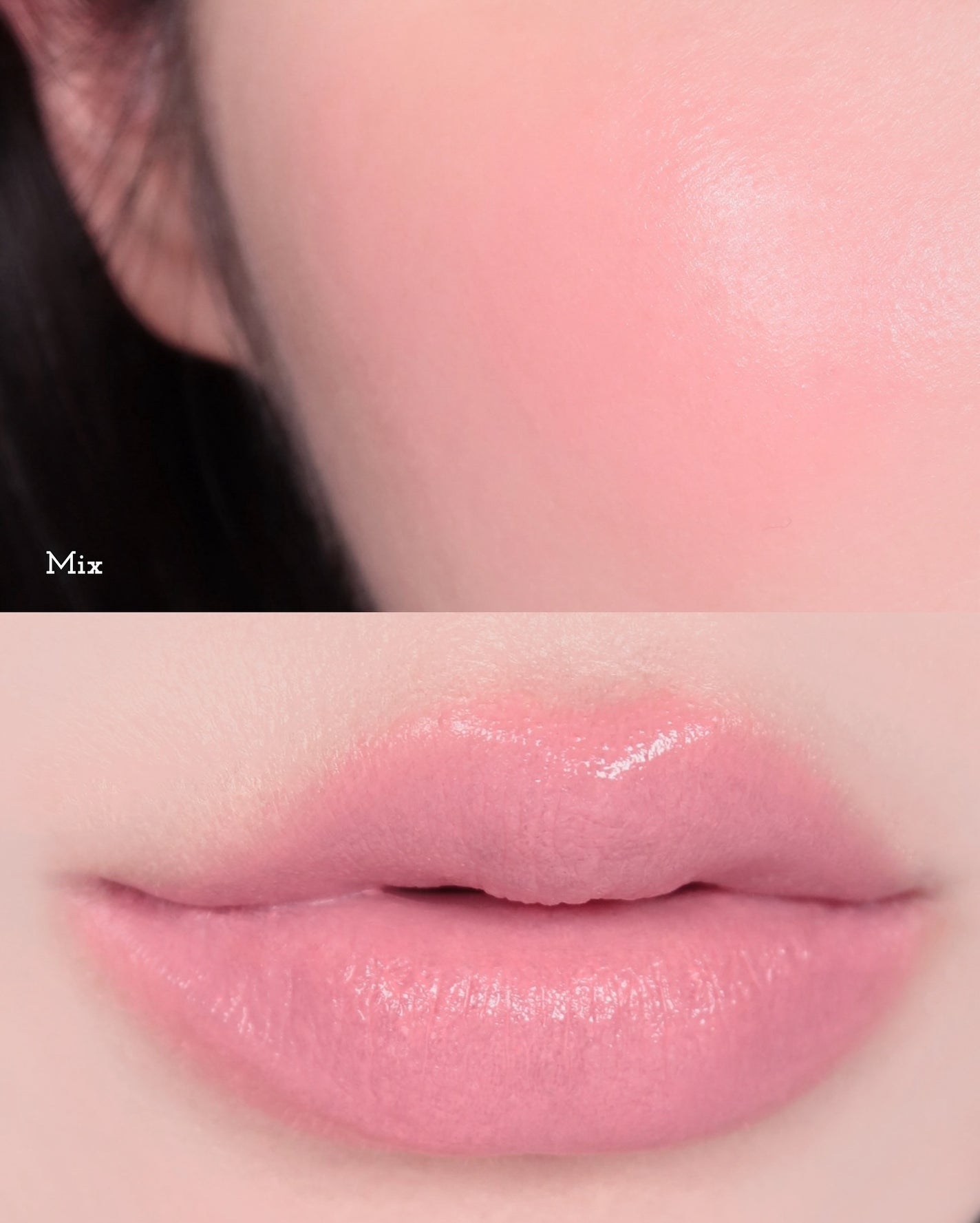 チークトーン リップ&チーク デュオバーム/TONYMOLY/口紅を使ったクチコミ(5枚目)