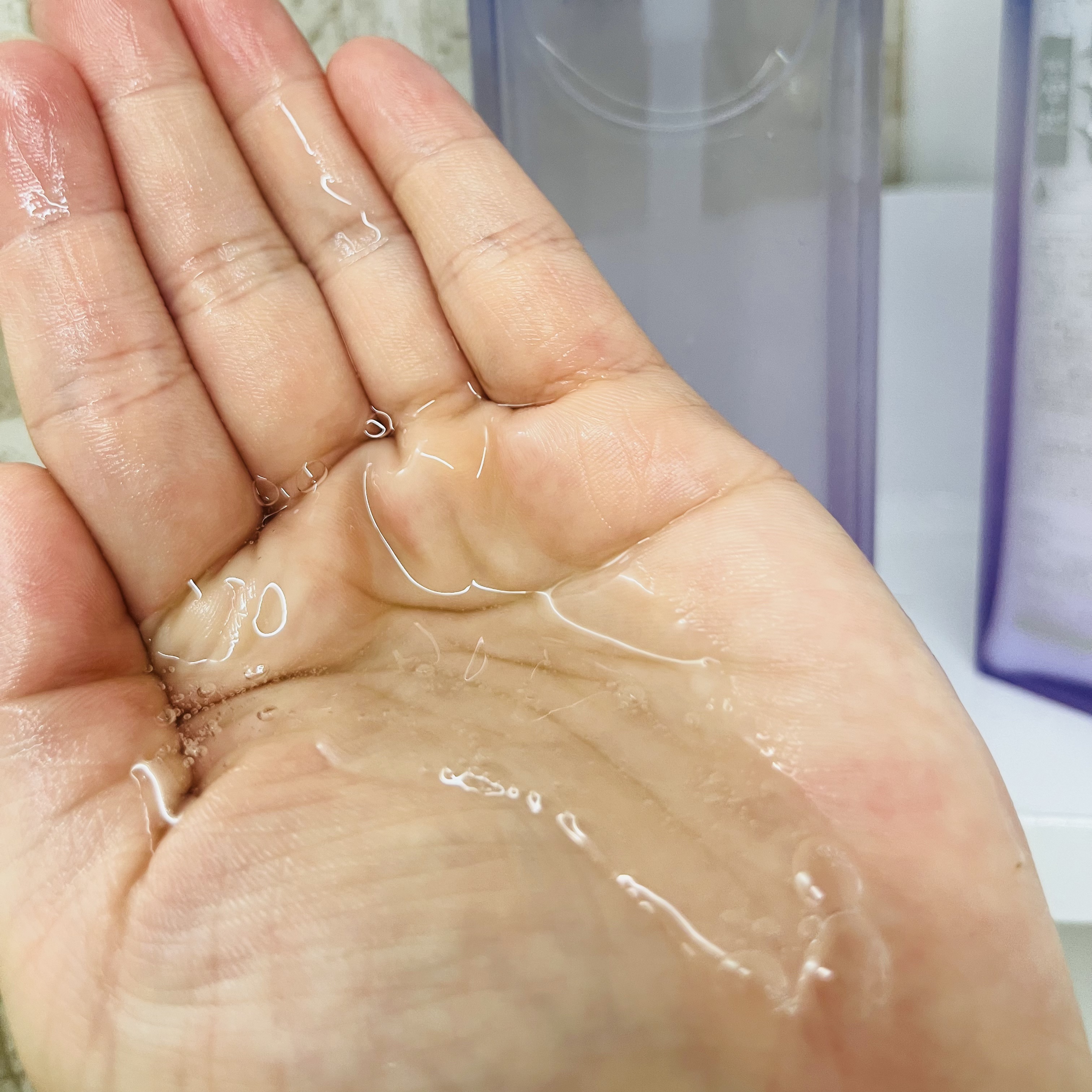 プルント リライト美容液シャンプー/トリートメント シャンプー本体 380ml/Purunt./市販シャンプーを使ったクチコミ（2枚目）