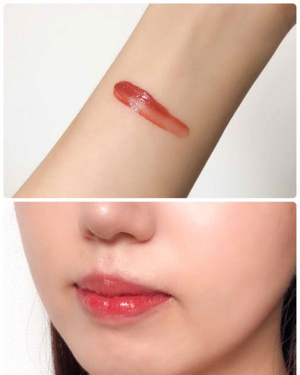 グラスティングウォーターティント/rom&nd/リップティントを使ったクチコミ(3枚目)